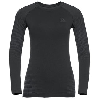 ODLO PERFORMANCE WARM MAGLIA INTIMA MANICA LUNGA DONNA - NERO