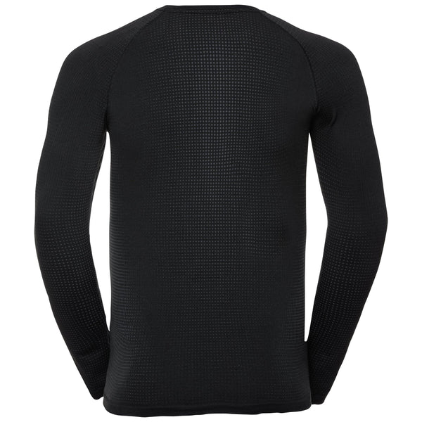 ODLO PERFORMANCE WARM MAGLIA INTIMA MANICA LUNGA UOMO - NERO