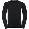 ODLO PERFORMANCE WARM MAGLIA INTIMA MANICA LUNGA UOMO - NERO