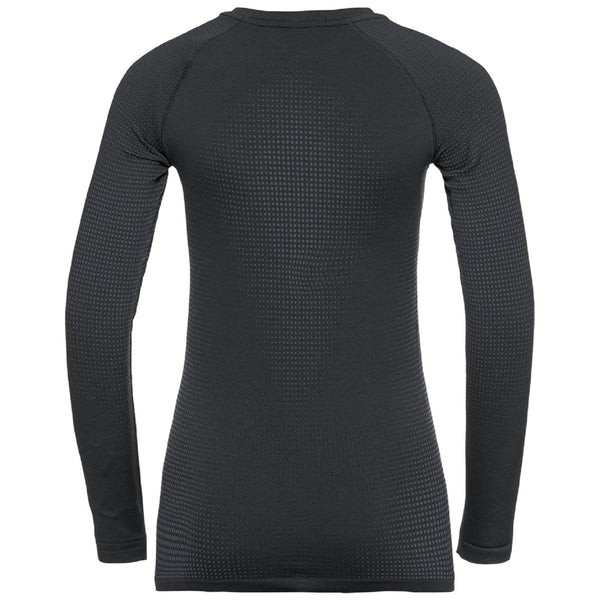 ODLO PERFORMANCE WARM MAGLIA INTIMA MANICA LUNGA DONNA - NERO