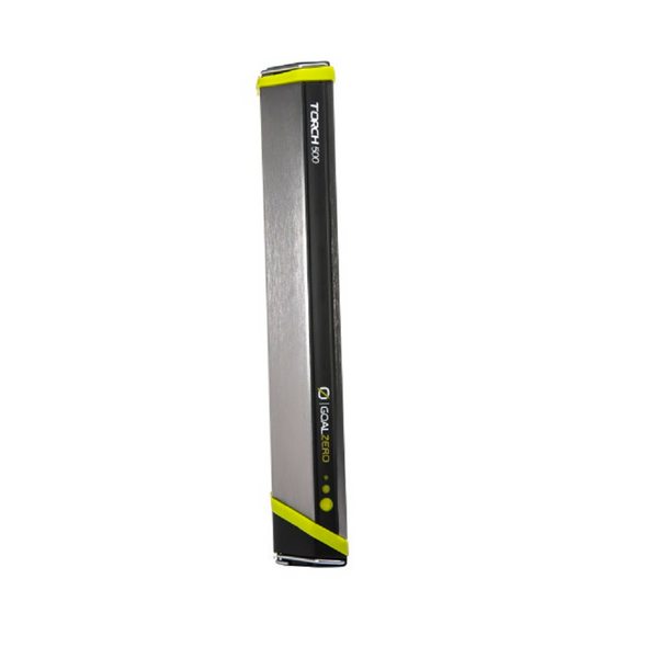 GOALZERO TORCH 500 TORCIA IMPERMEABILE 500 LUMENS RICARICABILE CON PANNELLO SOLARE INTEGRATO E POWERBANK