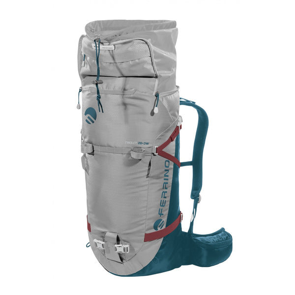 FERRINO TRIOLET 28+3 LADY ZAINO DA ALPINISIMO LEGGERO CON SCHIENALE CORTO
