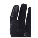 ORTOVOX 185 ROCK'N'WOOL GLOVE LINER M SOTTOGUANTI IN LANA MERINO CON UNO STRATO ISOLANTE AGGIUNTIVO - BLACK RAVEN