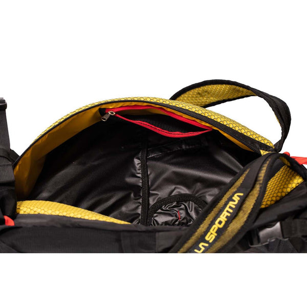 LA SPORTIVA ALPINE BACKPACK BLACK/YELLOW ZAINO 30 LITRI