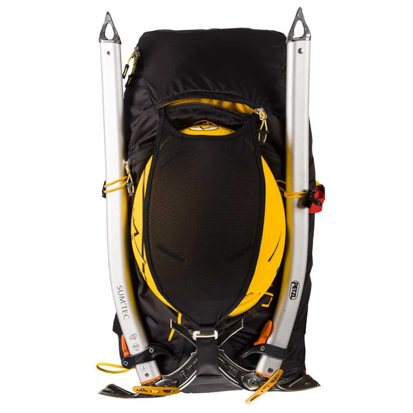 LA SPORTIVA MOONLITE BACKPACK BLACK/YELLOW - ZAINO DA SCIALPINISMO 30 LITRI