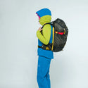 LA SPORTIVA MOONLITE BACKPACK BLACK/YELLOW - ZAINO DA SCIALPINISMO 30 LITRI