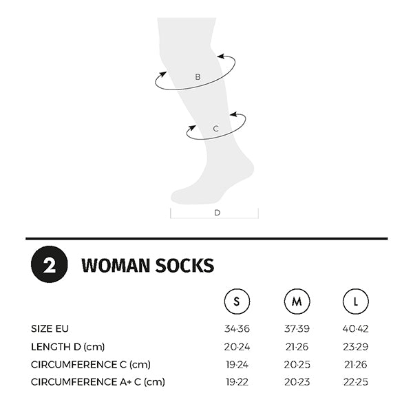 LURBEL TIWAR W CALZE TECNICHE DONNA CORTE TRASPIRANTI DA RUNNING