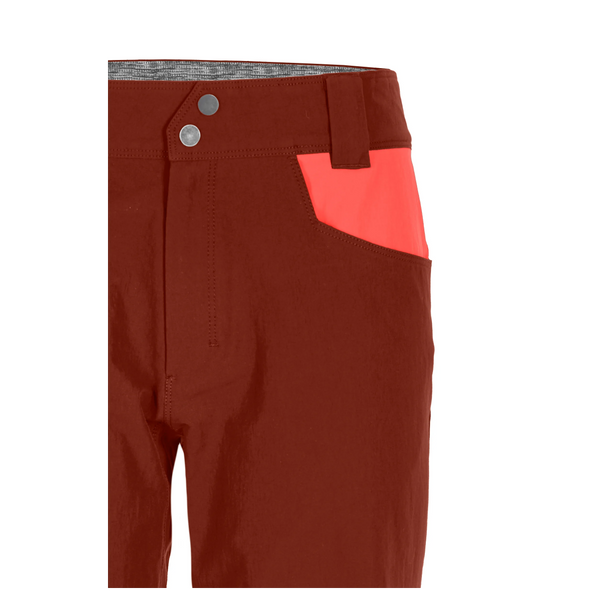 ORTOVOX PELMO PANTS W PANTALONI LUNGHI DONNA CLAY ORANGE