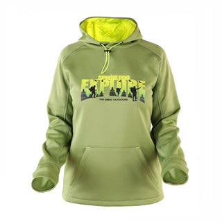 SPHERE PRO ADELA FELPA DONNA TECNICA CON CAPPUCCIO CALDA E TRASPIRANTE - NUOVI ARRIVI - VERDE