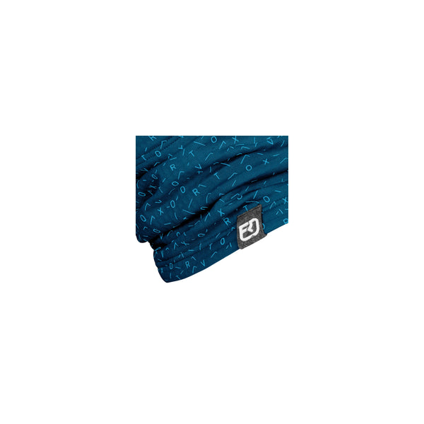 ORTOVOX FLEECE LIGHT GRID NECKWARMER SCALDACOLLO TUBOLARE MISTO LANA MERINOS COLORI ASSORTITI