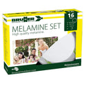 BRUNNER MIDDAY TULIP SET PIATTI IN RESISTENTE MELAMINA