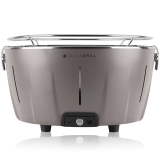 Compra grigio-tortora BARBECUE ELETTRICO A CARBONELLA PORTATILE DA TAVOLO INSTAGRILL SENZA FUMO COLORI ASSORTITI