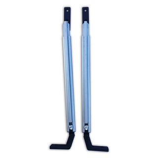 COPPIA BRACCETTI A SCATTO DX/SX FIN.POLYPLASTIC 300/400MM