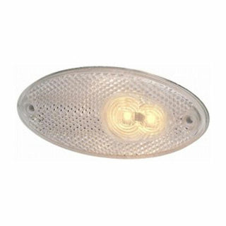 SIFI LUCE POSIZIONE BIANCA 2 LED MONT.INCASSO ORIZZ.+CATADIOTTRO
