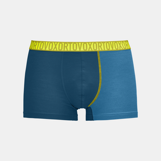 ORTOVOX 150 ESSENTIAL TRUNKS M BOXER LEGGERI E COMODI CON LANA MERINO - COLORE: PETROL BLUE