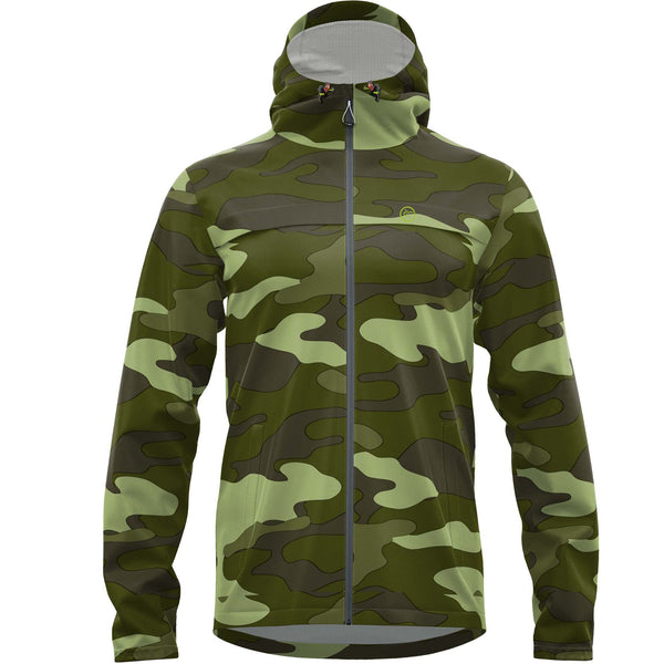 REDELK AGUA PRO GIACCA IMPERMEABILE LEGGERA ANTIVENTO UNISEX 5000 COLONNE D'ACQUA COLORI CAMOUFLAGE ASSORTITI