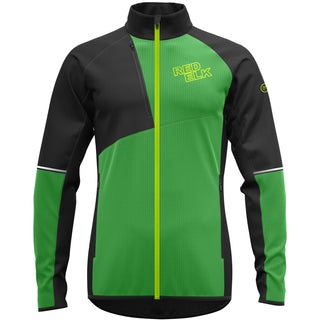 REDELK BLAKE SECONDO STRATO UOMO TECNICO E TRASPIRANTE PER TREKKING E ESCURSIONISMO - Colore Green Melange