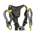 PETZL AVAO BOD FAST Nero/Giallo Taglia 0 - Versione europea Imbracatura anticaduta