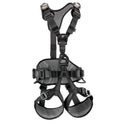 PETZL AVAO BOD FAST Nero/Giallo Taglia 0 - Versione europea Imbracatura anticaduta
