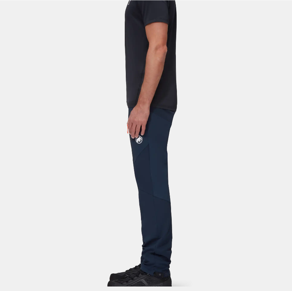 MAMMUT COURMAYEUR SO PANTS MAN PANTALONI SOFTSHEEL ANTIVENTO TRASPIRANTI (MARINE) - NUOVI ARRIVI