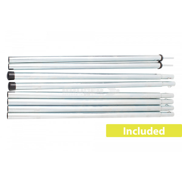 BRUNNER DEFLECTOR QDR 360X360 OMBREGGIANTE TENDALINO PARASOLE