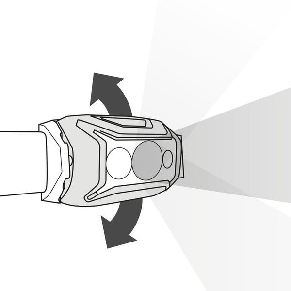 PETZL ACTIK CORE 600 LUMEN Lampada frontale potente e ricaricabile, di facile utilizzo -  NUOVI ARRIVI - DISPONIBILE IN 3 COLORI