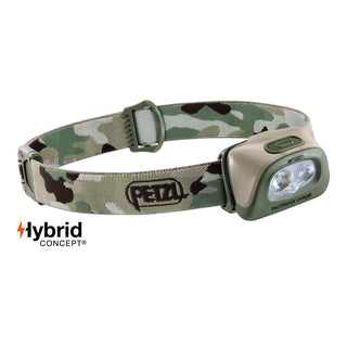 PETZL LAMPADA FRONTALE TACTIKKA + RGB MIMETICA