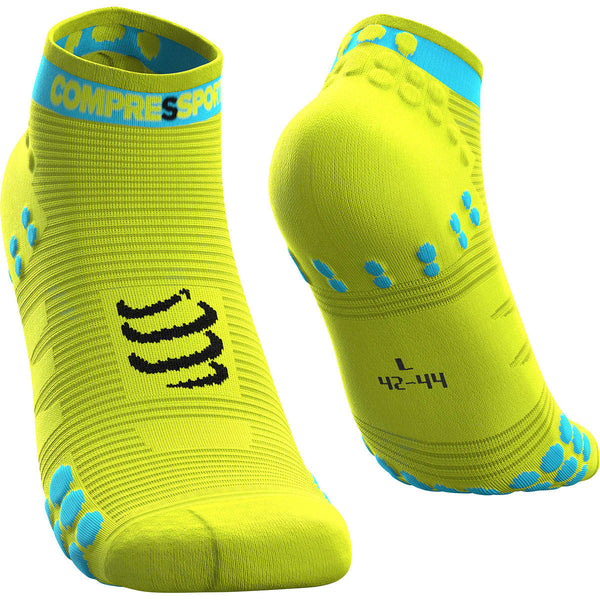 COMPRESSPORT PRO RACING SOCKS V3.0 RUN LOW CALZINO BASSO RUNNING
