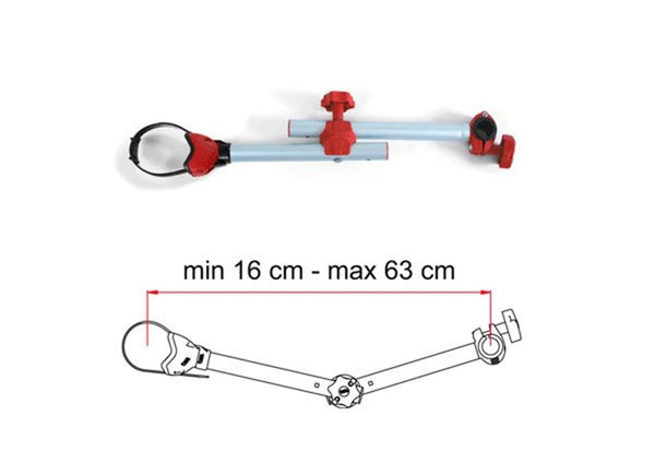 FIAMMA BIKE BLOCK PRO D2 SISTEMA BLOCCAGGIO RAPIDO PER PORTABICI - DISPONIBILE IN 2 COLORI