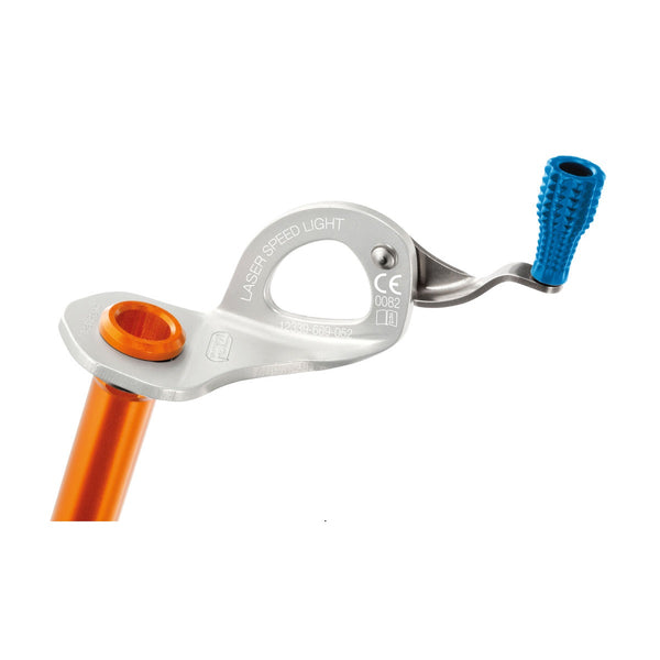 PETZL LASER SPEED LIGHT 17CM CHIODO DA GHIACCIO ULTRALEGGERO CON MANOVELLA INTEGRATA