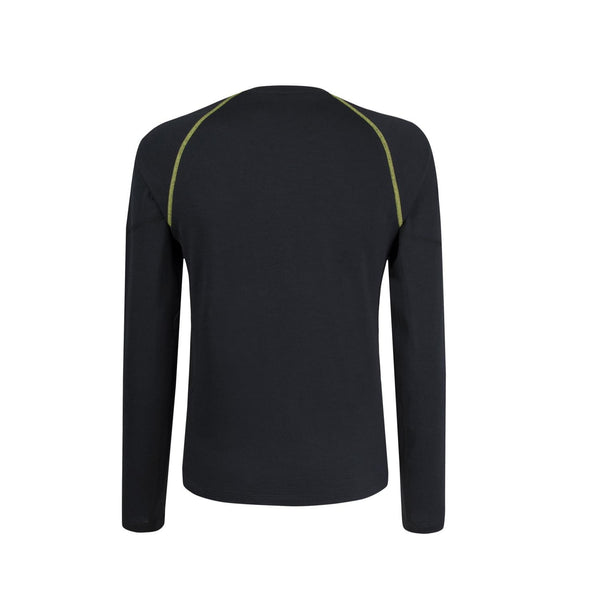 MONTURA MERINO CONCEPT MAGLIA UNISEX INTIMA TRASPIRANTE - NUOVI ARRIVI - ARDESIA/VERDE LIME