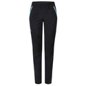 MONTURA DOMINO TREKKING PANTS PANTALONI ESTIVI DONNA CON RINFORZO Colore Nero/Care Blue