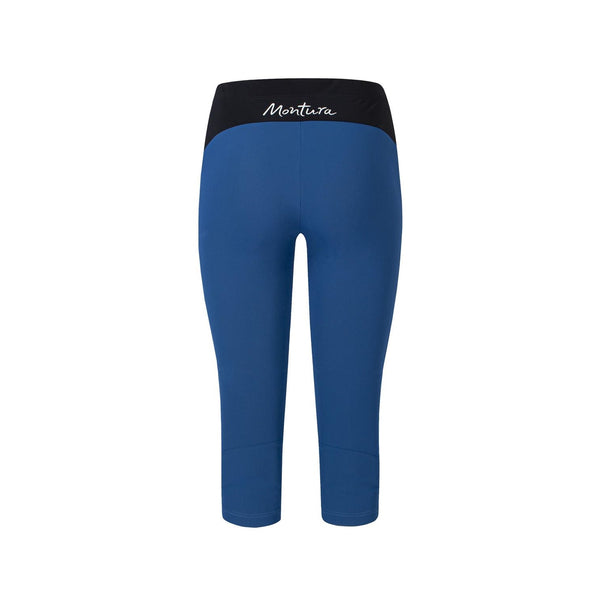 MONTURA WONDER 3/4 PANTS Leggins Donna Colore Deep Blue