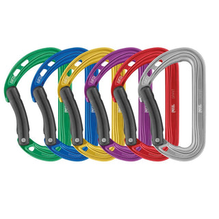 PETZL SPIRIT PACCHETTO 6 MOSCHETTONI LEVA CURVA