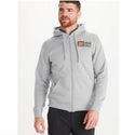 MARMOT FULL ZIP HOODY Felpa uomo con cappuccio colore Grigio