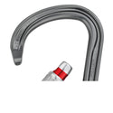 PETZL MOSCHETTONE WILLIAM SCREW - LOCK BLACK Moschettone