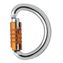 PETZL OMNI TRIACT-LOCK CARABINER Moschettone semirotondo