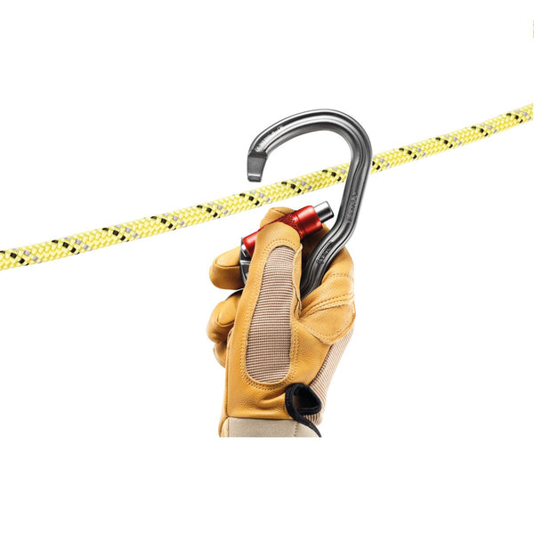 PETZL MOSCHETTONE VERTIGO TWIST-LOCK Connettore per cordino di progressione