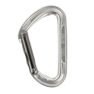 PETZL SPIRIT CARABINER STRAIGHT MOSCHETTONE A LEVA DRITTA