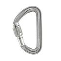 PETZL SPIRIT SCREW-LOCK Moschettone con ghiera di bloccaggio a vite, compatto e ultraleggero