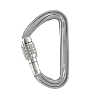 PETZL SPIRIT SCREW-LOCK Moschettone con ghiera di bloccaggio a vite, compatto e ultraleggero