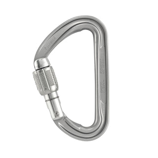 PETZL SPIRIT SCREW-LOCK Moschettone con ghiera di bloccaggio a vite, compatto e ultraleggero