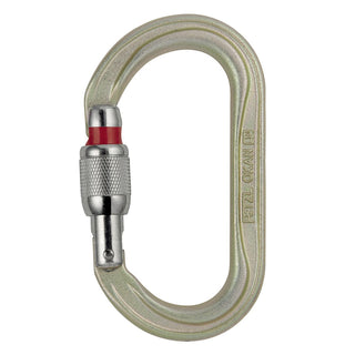 PETZL OXAN SCREW-LOCK MOSCHETTONE OVALE - DISPONIBILE IN 2 COLORI
