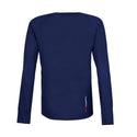 MAGLIETTA TERMICA MANICHE LUNGHE 50% MERINO MAKANI - Blue Depths - Rock Experience