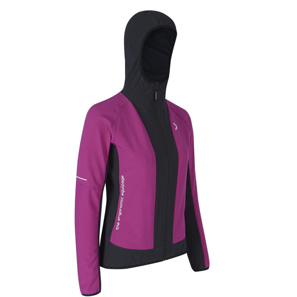 MONTURA MIRA UP JACKET WOMAN ANTIVENTO DONNA CON CAPPUCCIO COLORE FUXIA SOFTSHELL NUOVI ARRIVI