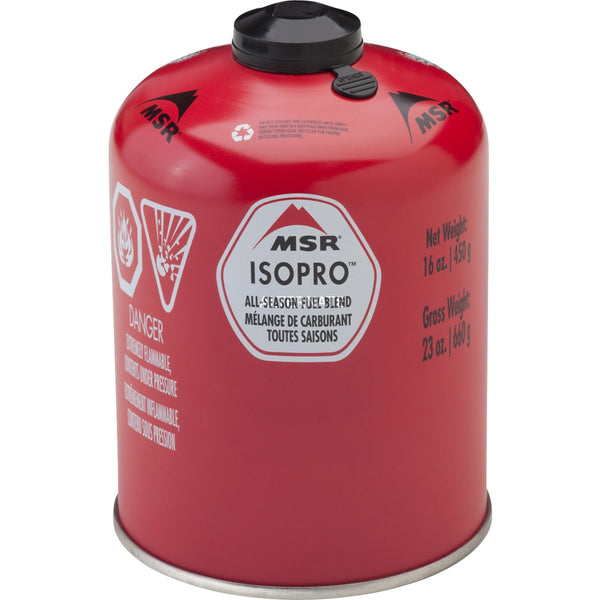 MSR ISOPRO CARTUCCIA GAS CON MISCELA 80/20 ISOBUTANO E PROPANO - DISPONIBILE IN 3 FORMATI