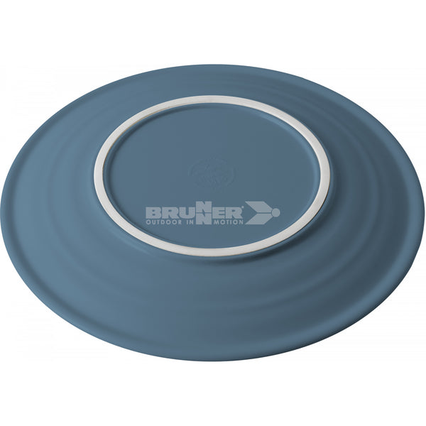 BRUNNER MIDDAY TUSCANY SET 12 PEZZI STOVIGLIE IN RESISTENTE MELAMINA E FONDOI ANTISLIP