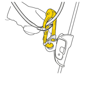 PETZL ROLLCLIP A Carrucola moschettone