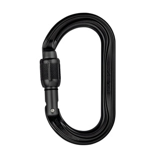 PETZL OK Moschettone ovale leggero SCREW-LOCK o TRIACT-LOCK NERO