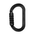 PETZL OK Moschettone ovale leggero SCREW-LOCK o TRIACT-LOCK NERO